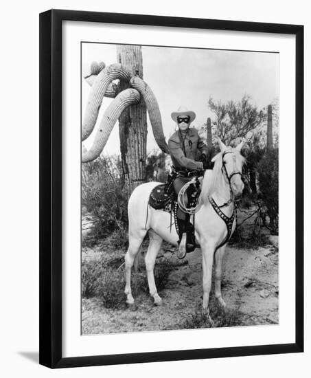 Clayton Moore-null-Framed Photo