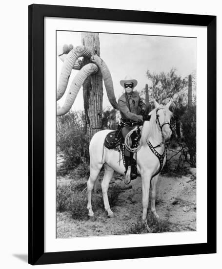 Clayton Moore-null-Framed Photo