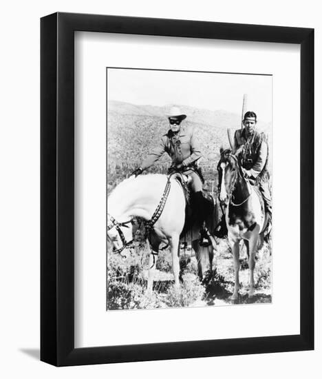 Clayton Moore-null-Framed Photo