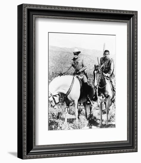 Clayton Moore-null-Framed Photo