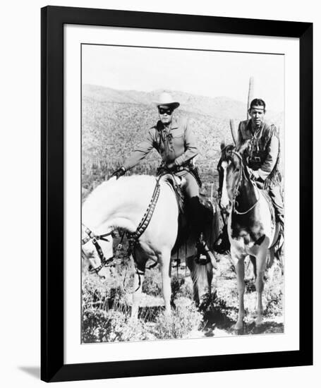 Clayton Moore-null-Framed Photo