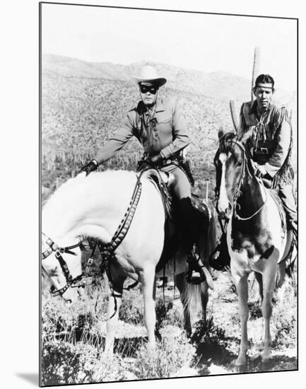 Clayton Moore-null-Mounted Photo