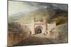 Clayton Tunnel Railway Portal, 1847 (W/C on Paper)-Unknown Artist-Mounted Giclee Print