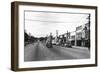 Cle Elum, Washington - A Street Scene-Lantern Press-Framed Art Print