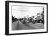 Cle Elum, Washington - A Street Scene-Lantern Press-Framed Art Print