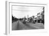 Cle Elum, Washington - A Street Scene-Lantern Press-Framed Art Print