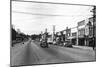 Cle Elum, Washington - A Street Scene-Lantern Press-Mounted Art Print