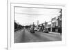 Cle Elum, Washington - A Street Scene-Lantern Press-Framed Premium Giclee Print
