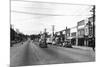 Cle Elum, Washington - A Street Scene-Lantern Press-Mounted Premium Giclee Print