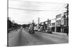 Cle Elum, Washington - A Street Scene-Lantern Press-Stretched Canvas