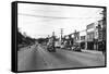 Cle Elum, Washington - A Street Scene-Lantern Press-Framed Stretched Canvas