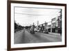 Cle Elum, Washington - A Street Scene-Lantern Press-Framed Art Print