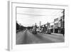 Cle Elum, Washington - A Street Scene-Lantern Press-Framed Art Print