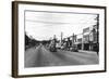 Cle Elum, Washington - A Street Scene-Lantern Press-Framed Art Print