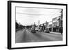 Cle Elum, Washington - A Street Scene-Lantern Press-Framed Art Print