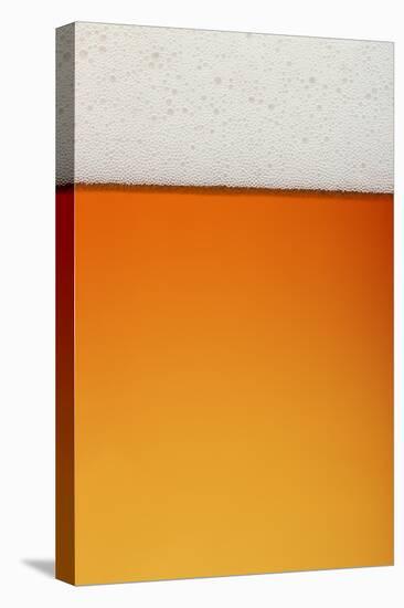 Clean Beer and Froth Background (All in Focus)-Johan Swanepoel-Stretched Canvas