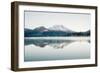 Clean Misty Reflection at Sparks Lake, Bend Oregon-Vincent James-Framed Photographic Print