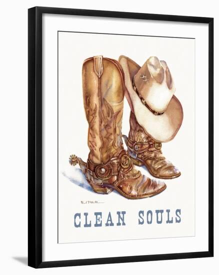 Clean Souls-Paul Mathenia-Framed Art Print