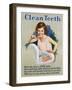 Clean Teeth Poster-null-Framed Giclee Print