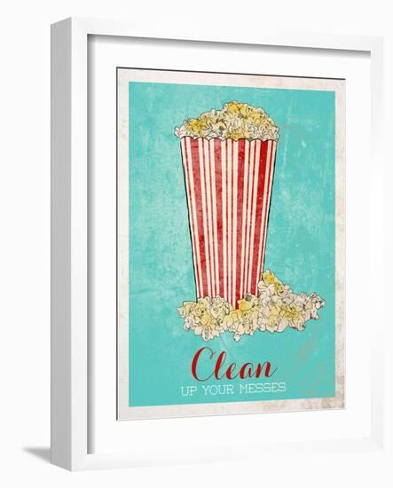 Clean Up Your Messes-SD Graphics Studio-Framed Art Print