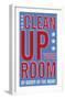 Clean Up Your Room-John Golden-Framed Art Print