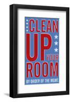 Clean Up Your Room-John Golden-Framed Art Print