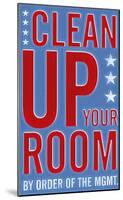 Clean Up Your Room-John Golden-Mounted Art Print