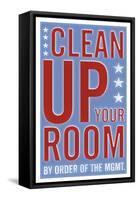 Clean Up Your Room-John W Golden-Framed Stretched Canvas