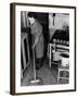 Cleaning Kitchen Floor-null-Framed Photographic Print