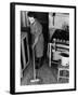 Cleaning Kitchen Floor-null-Framed Photographic Print