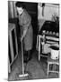 Cleaning Kitchen Floor-null-Mounted Photographic Print