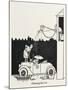 Cleaning the Car-William Heath Robinson-Mounted Art Print