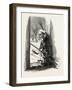 Cleaning the Doorstep, Child, 1882-null-Framed Giclee Print