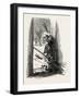 Cleaning the Doorstep, Child, 1882-null-Framed Giclee Print