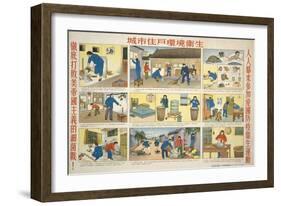 Cleanliness Prevents Malaria-null-Framed Art Print