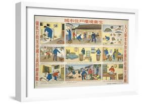Cleanliness Prevents Malaria-null-Framed Art Print