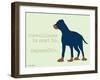 Cleanliness-Dog is Good-Framed Art Print