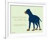 Cleanliness-Dog is Good-Framed Art Print