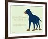 Cleanliness-Dog is Good-Framed Art Print