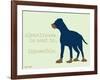 Cleanliness-Dog is Good-Framed Art Print