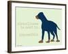 Cleanliness-Dog is Good-Framed Art Print