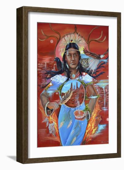 Cleansing Elements-Sue Clyne-Framed Giclee Print