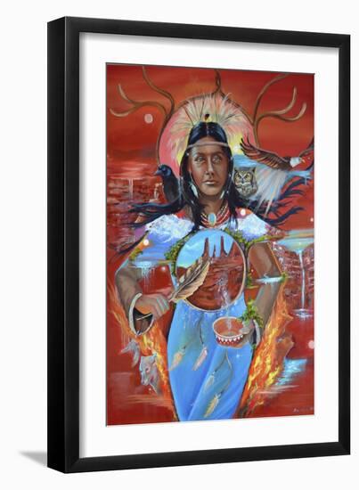 Cleansing Elements-Sue Clyne-Framed Giclee Print