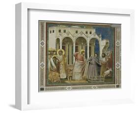 Cleansing of the Temple-Giotto di Bondone-Framed Giclee Print