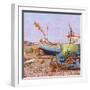 Clear Blue Day (Aldeburgh Beach) 2006-Martin Decent-Framed Giclee Print