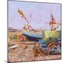 Clear Blue Day (Aldeburgh Beach) 2006-Martin Decent-Mounted Giclee Print