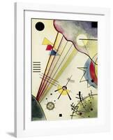 Clear Connection-Wassily Kandinsky-Framed Art Print