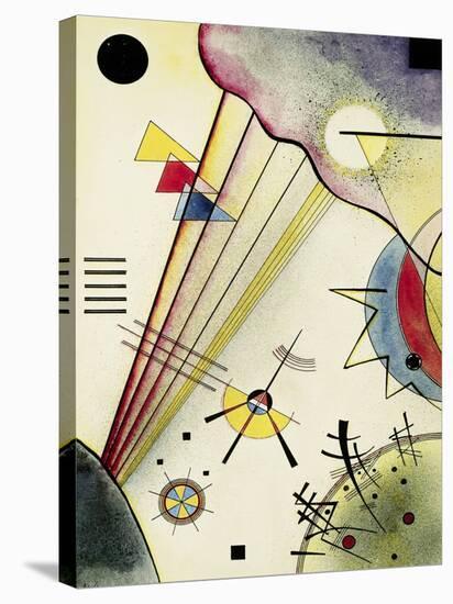 Clear Connection-Wassily Kandinsky-Stretched Canvas