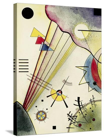 Clear Connection-Wassily Kandinsky-Stretched Canvas
