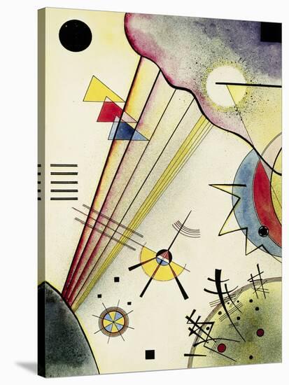 Clear Connection-Wassily Kandinsky-Stretched Canvas